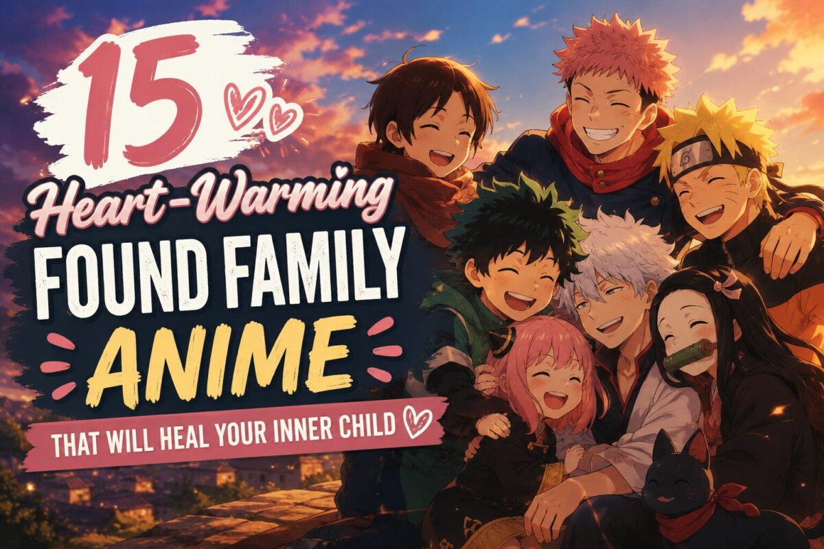 15 Heart-Warming Found Family Anime That Will Heal Your Inner Child (And Make You Cry)