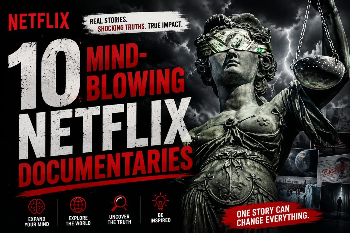 10 Mind-Blowing Netflix Documentaries That Will Completely Shatter Your Reality