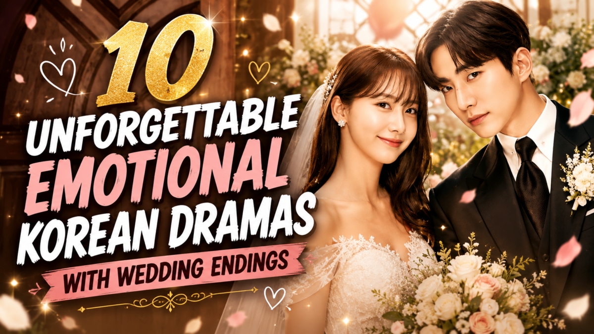 10 Unforgettable Emotional Korean Dramas With Wedding Endings
