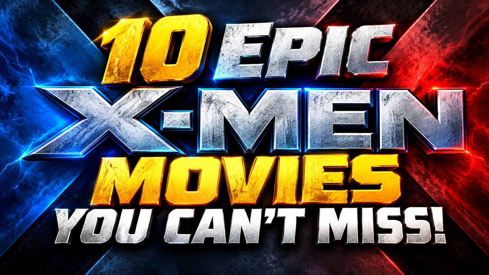 10 Epic X-Men Movies